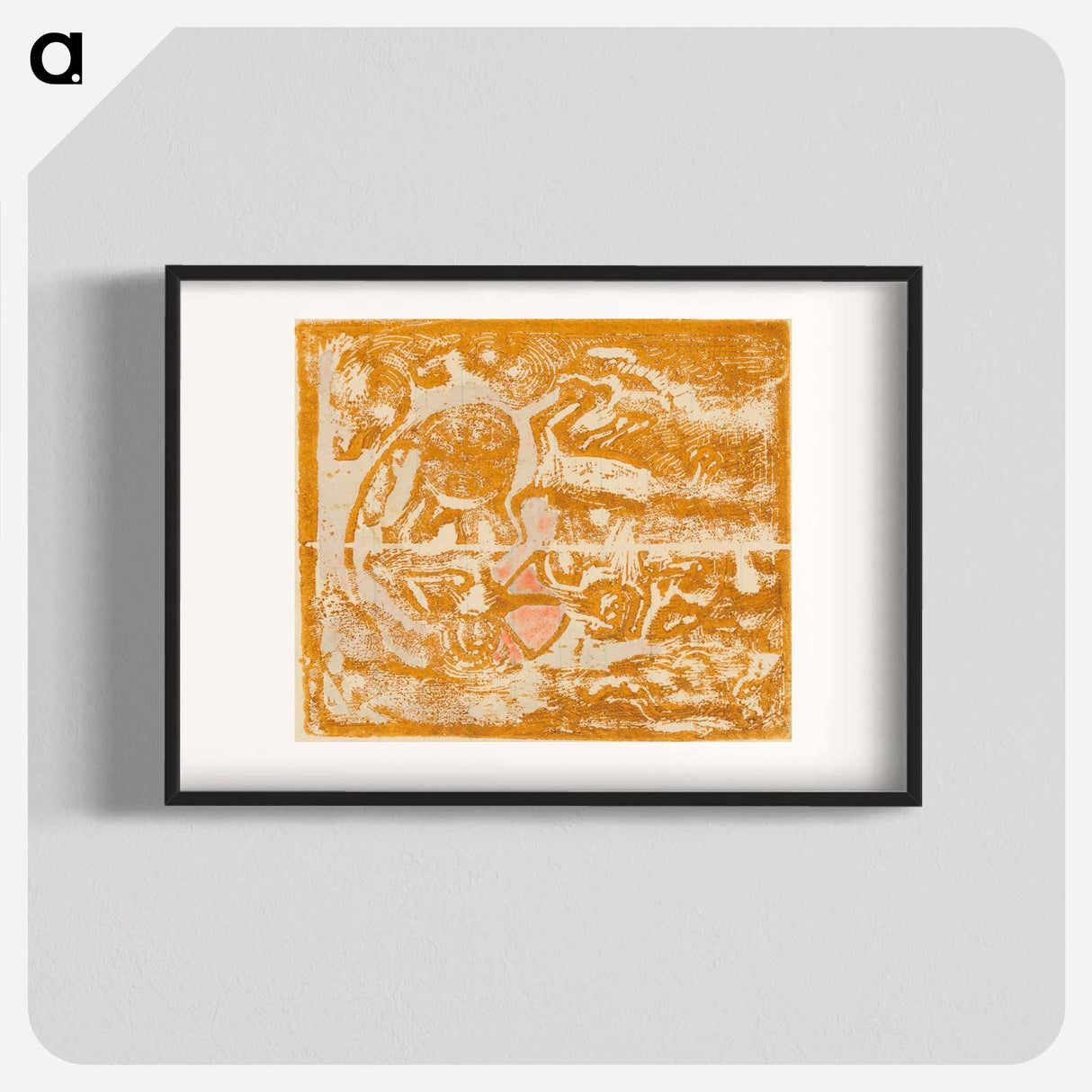 Maoris and Animals - ポール ゴーギャン Poster.