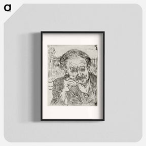 アートポスター-Dr. Gachet - フィンセント ファン ゴッホ Poster.