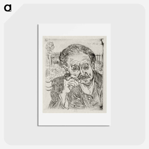 Dr. Gachet - フィンセント ファン ゴッホ Postcard.