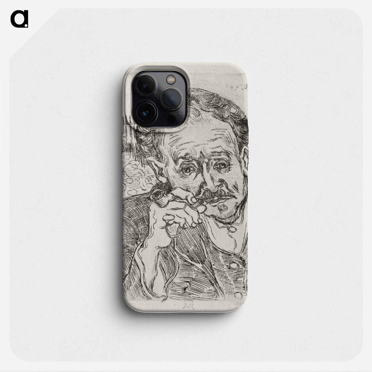 Dr. Gachet - フィンセント ファン ゴッホ Phone Case.