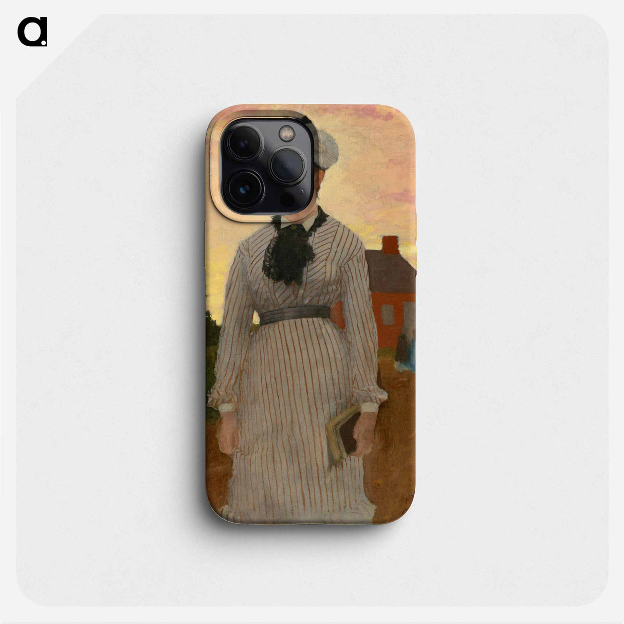 The Red School House - Winslow Homer Phone Case.