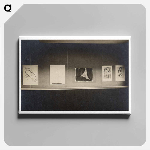 Main Room - Wall Opposite Door - アルフレッド スティーグリッツ Canvas.