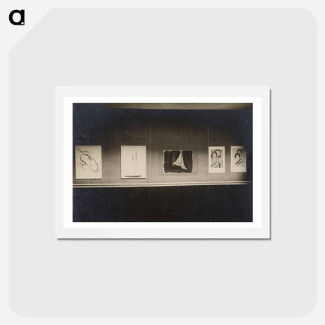 アートポストカード-Main Room - Wall Opposite Door - アルフレッド スティーグリッツ Postcard.