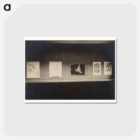 アートポストカード-Main Room - Wall Opposite Door - アルフレッド スティーグリッツ Postcard.