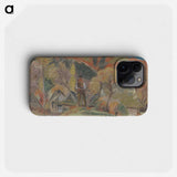 Above the village - アーノルド ピーター ワイズ クビンチャン Phone Case.