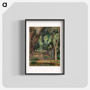 アートポスター-The Allée of Chestnut Trees at the Jas de Bouffan
 - バーンズ・コレクション Poster.