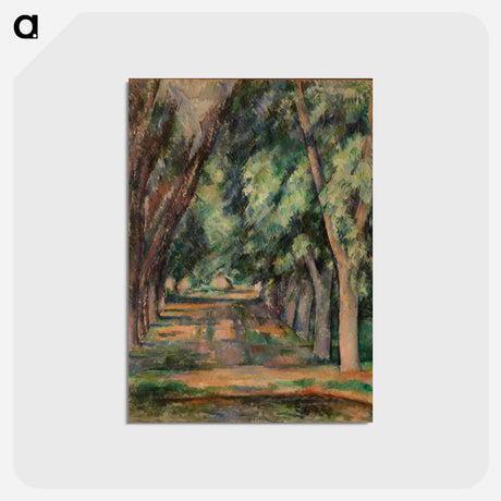 アートポストカード-The Allée of Chestnut Trees at the Jas de Bouffan
 - バーンズ・コレクション Postcard.