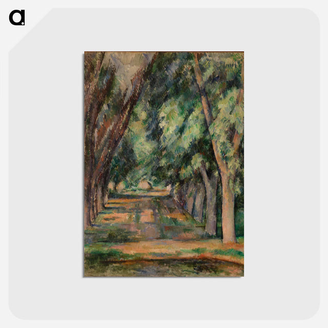 アートポストカード-The Allée of Chestnut Trees at the Jas de Bouffan
 - バーンズ・コレクション Postcard.