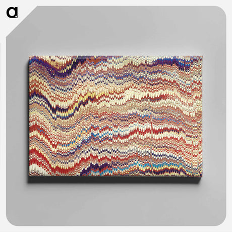 アートパネル-Remixed Glitch Pattern
 - 大英図書館 Canvas.