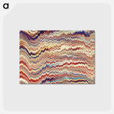 アートポストカード-Remixed Glitch Pattern
 - 大英図書館 Postcard.