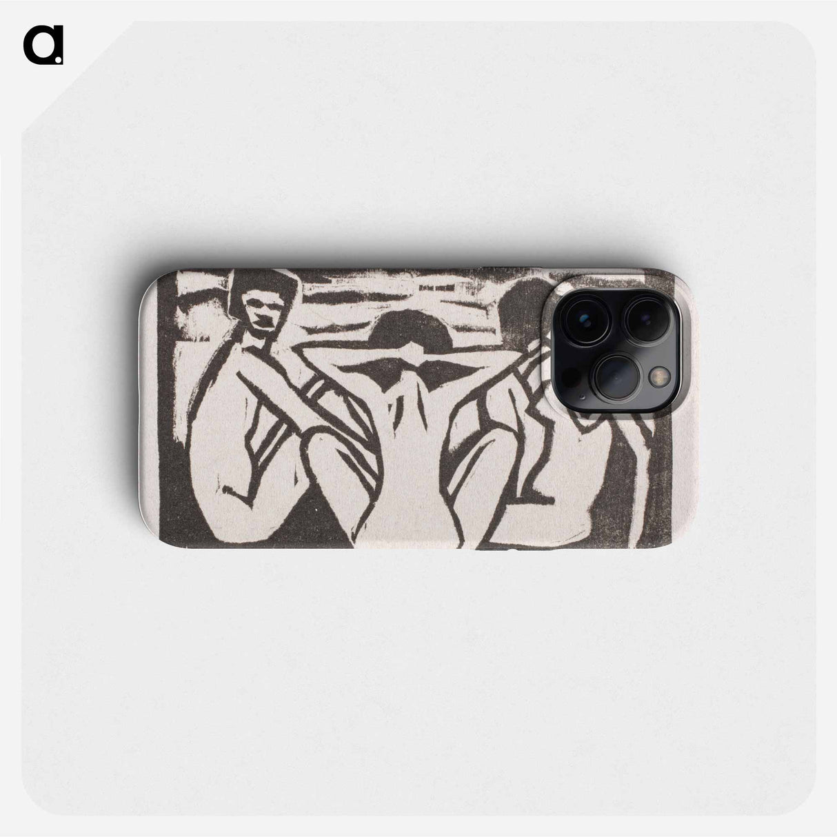 Toilette - Ernst Ludwig Kirchner Phone Case.