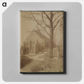 アートパネル-Eglise de Charonne
 - ウジェーヌ アジェ Canvas.