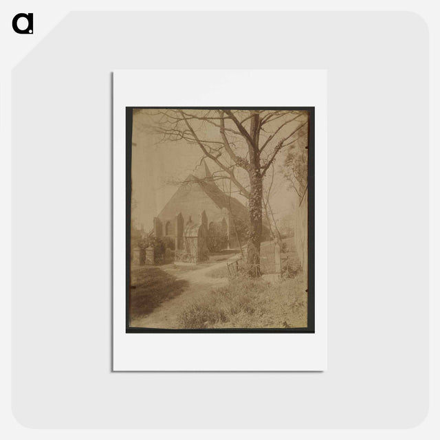 アートポストカード-Eglise de Charonne
 - ウジェーヌ アジェ Postcard.