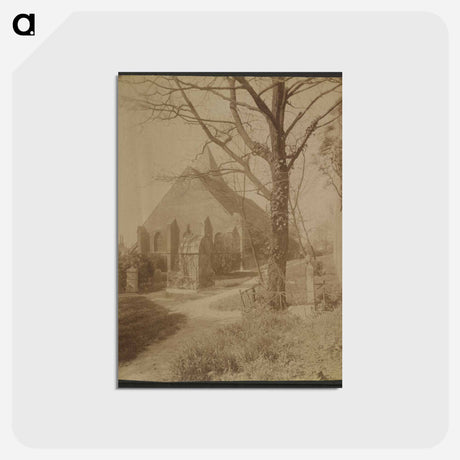 アートポストカード-Eglise de Charonne
 - ウジェーヌ アジェ Postcard.