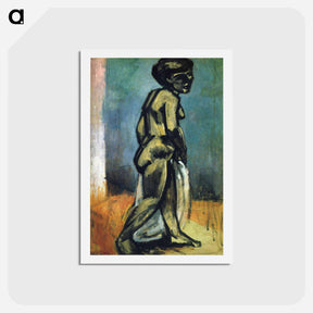 アートポストカード-Standing Nude (Nude Study) - アンリ マティス Postcard.