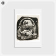 アートポストカード-Te atua (The God) - ポール ゴーギャン Postcard.