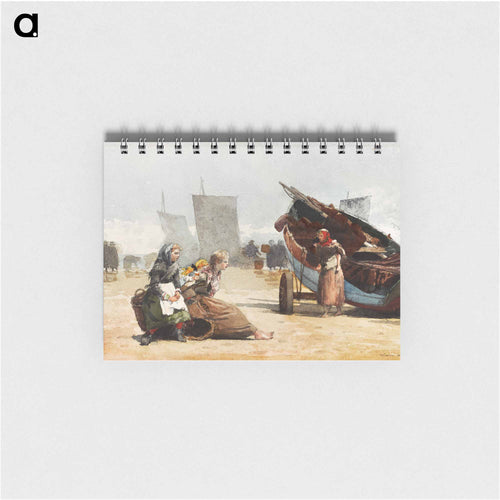 Beach Scene, Cullercoats - Winslow Homer Memo.