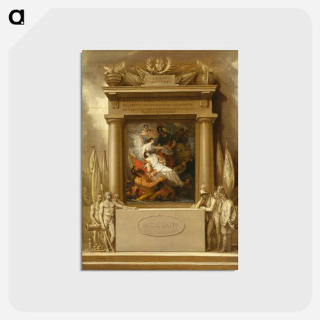 アートポストカード-The Apotheosis of Nelson
 - イェール大学アートギャラリー Postcard.