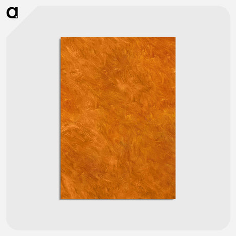 アートポストカード-Brown Oil Paint
 - バーンズ・コレクション Postcard.