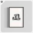 アートポスター-Arc de Triomphe from Paris-Neuf, Or Dream And Reality
 - 大英図書館 Poster.