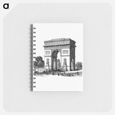 アートメモ帳-Arc de Triomphe from Paris-Neuf, Or Dream And Reality
 - 大英図書館 Memo.