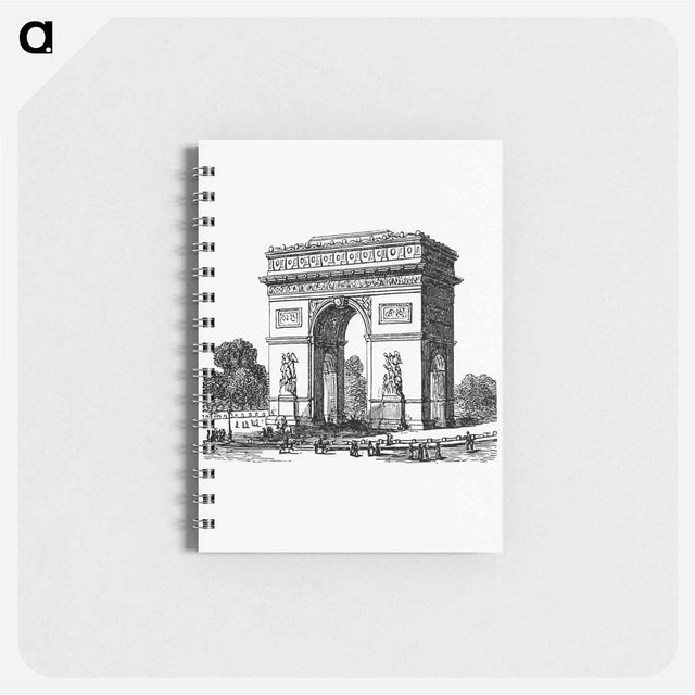 アートメモ帳-Arc de Triomphe from Paris-Neuf, Or Dream And Reality
 - 大英図書館 Memo.