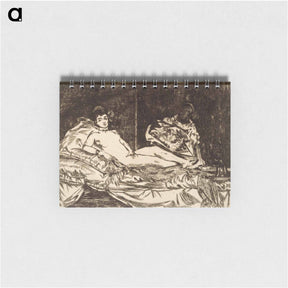 アートメモ帳-Olympia - エドゥアール マネ Memo.
