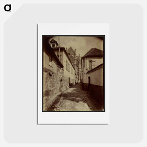 アートポストカード-Beauvais, Rue Feutrier
 - ウジェーヌ アジェ Postcard.