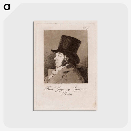 アートポストカード-Los Caprichos - フランシスコ デ ゴヤ Postcard.