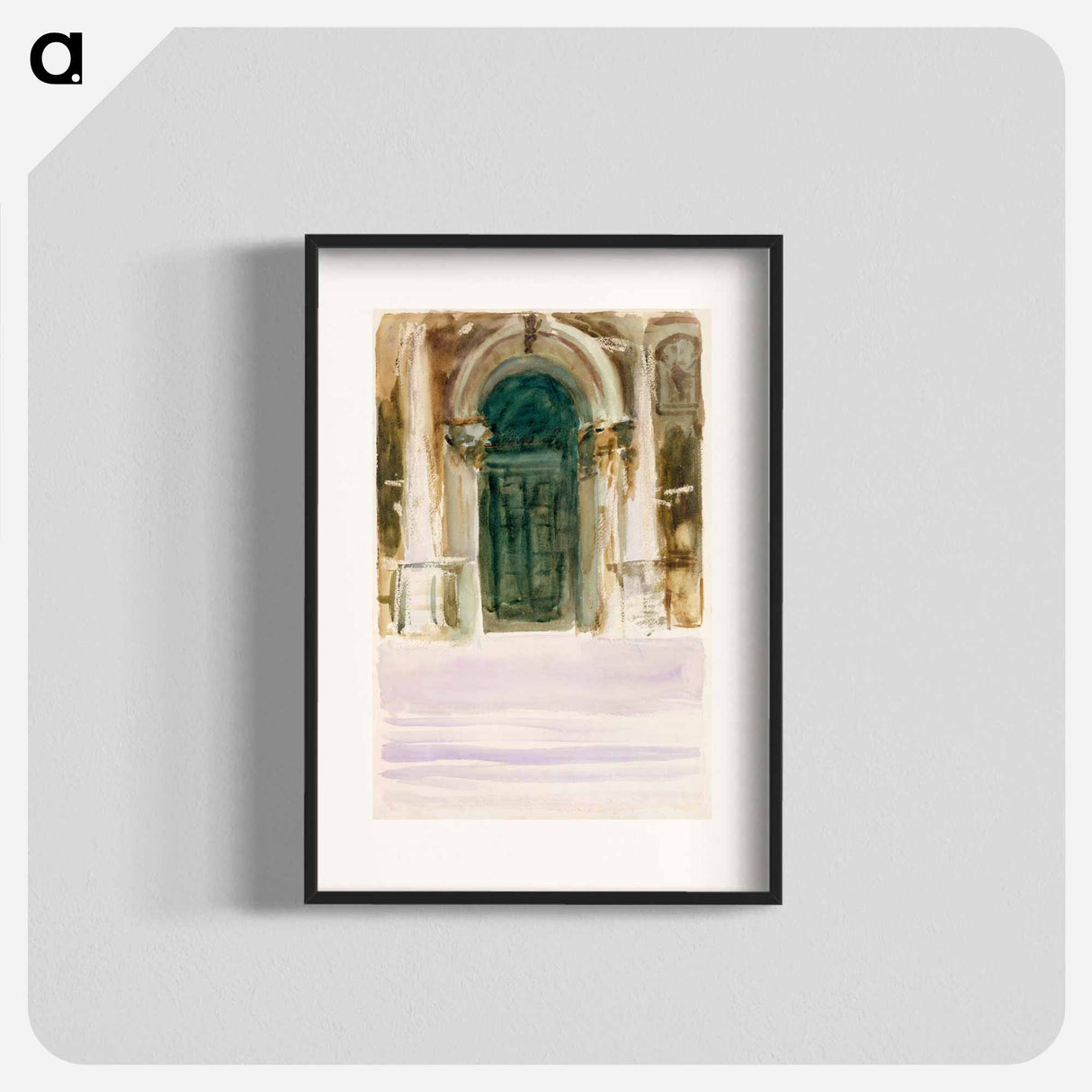 Green Door, Santa Maria della Salute - John Singer Sargent Poster.