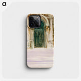 Green Door, Santa Maria della Salute - John Singer Sargent Phone Case.