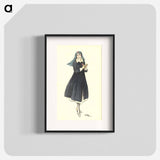 アートポスター-Nurse Holding Her Hands Together
 - 国立医学図書館 Poster.