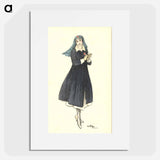 アートポスター-Nurse Holding Her Hands Together
 - 国立医学図書館 Poster.