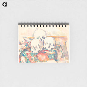 アートメモ帳-The Three Skulls - ポール セザンヌ Memo.