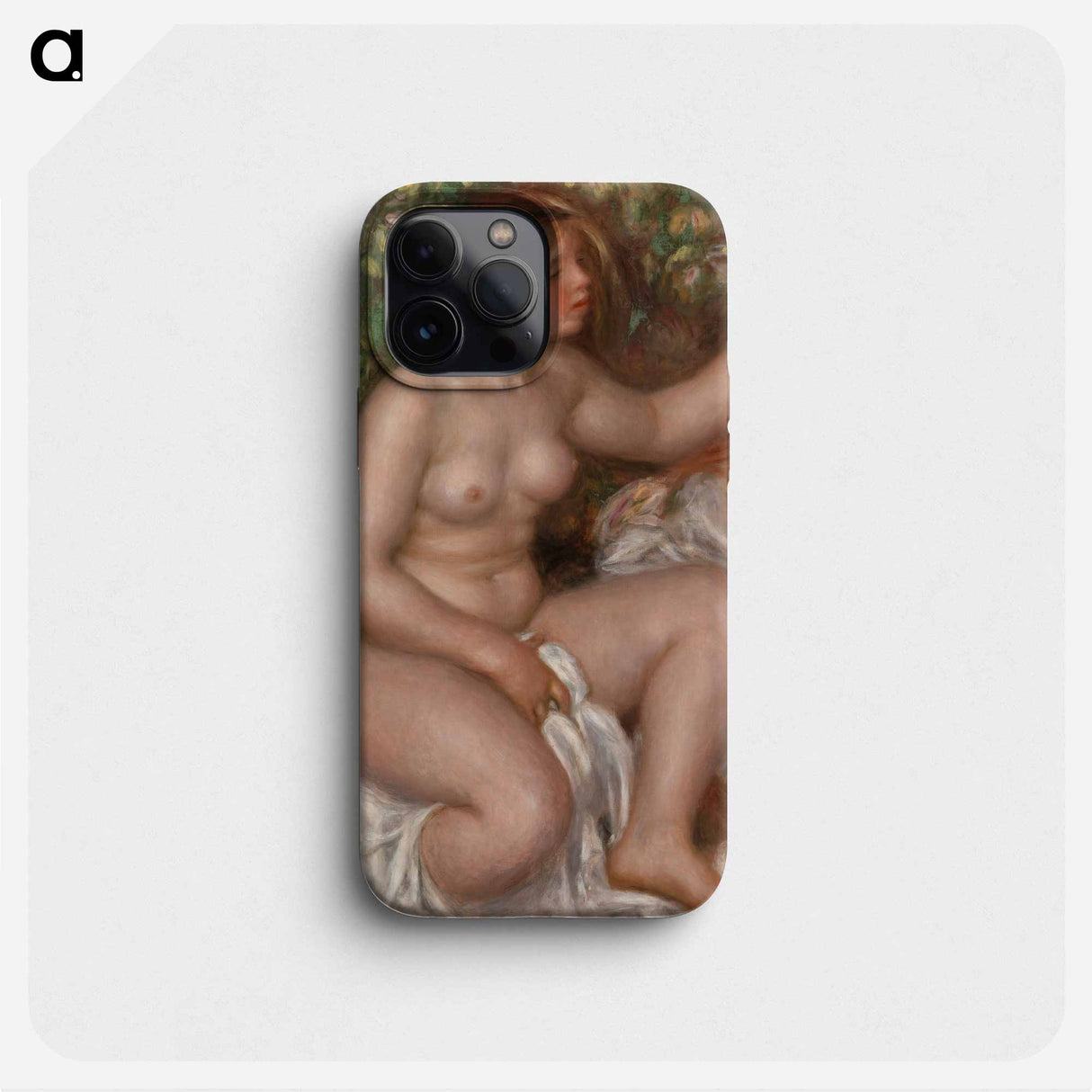 After the Bath - Pierre Auguste Renoir Phone Case.