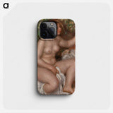 After the Bath - Pierre Auguste Renoir Phone Case.