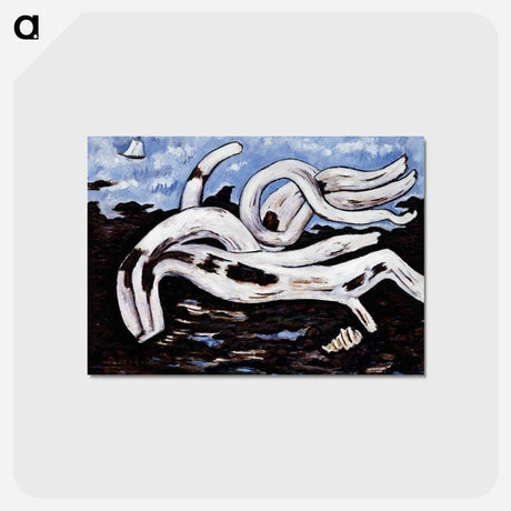 アートポストカード-Driftwood on the Bagaduce
 - セントルイス美術館 Postcard.