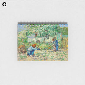 アートメモ帳-First Steps - フィンセント ファン ゴッホ Memo.