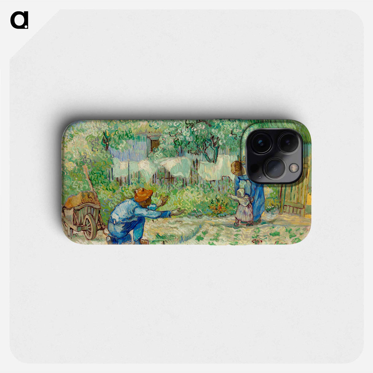 First Steps - Vincent van Gogh Phone Case.