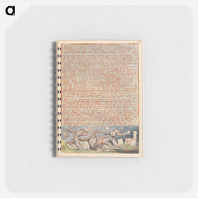 アートメモ帳-Jerusalem, Plate 69 - ウィリアム ブレイク Memo.