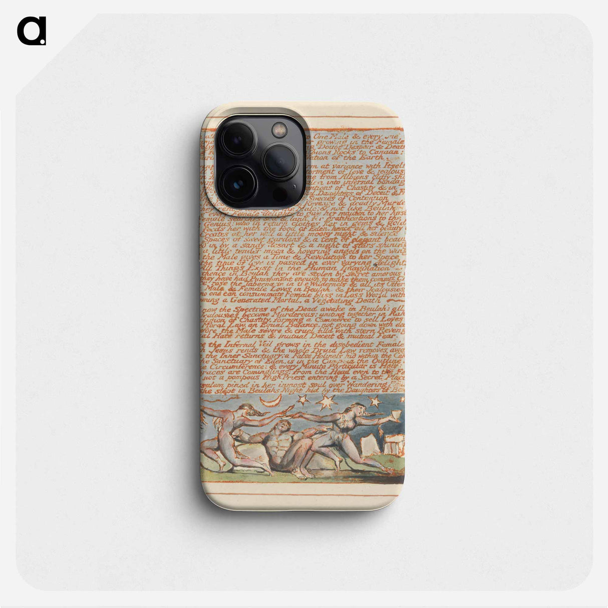 Jerusalem, Plate 69 - William Blake Phone Case.