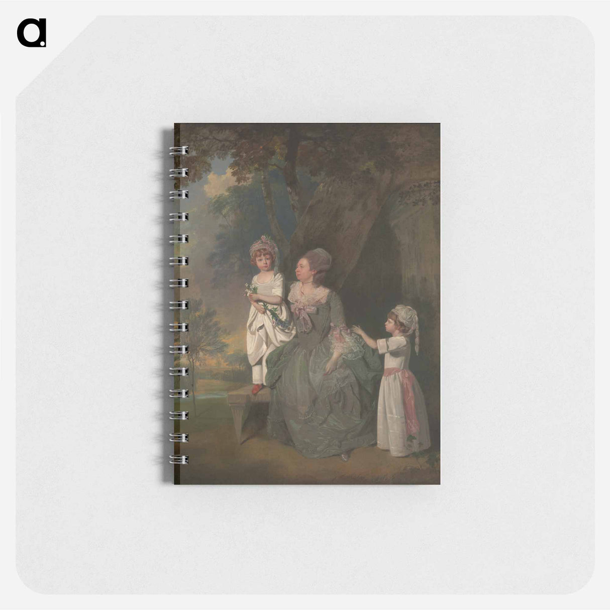 アートメモ帳-Mrs. Barclay and Her Children
 - イェール大学アートギャラリー Memo.