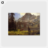 Call of the Wild - アルバート ビアスタット Postcard.