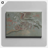 Galloping horses - アーノルド ピーター ワイズ クビンチャン Canvas.
