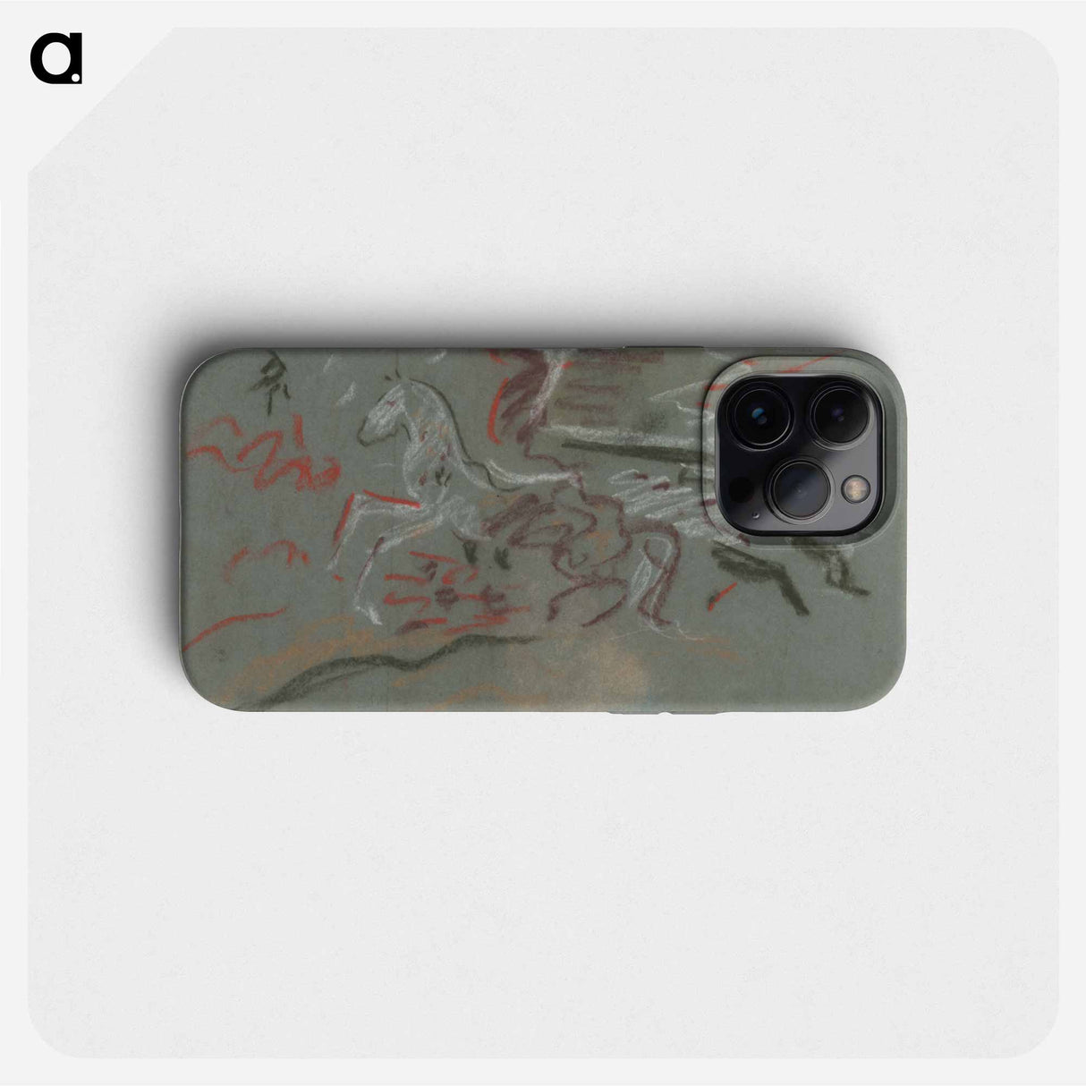 Galloping horses - アーノルド ピーター ワイズ クビンチャン Phone Case.