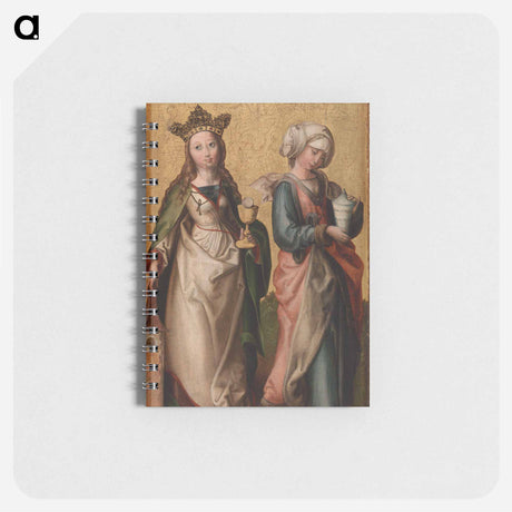 アートメモ帳-Saints Barbara and Mary Magdalene
 - バーンズ・コレクション Memo.