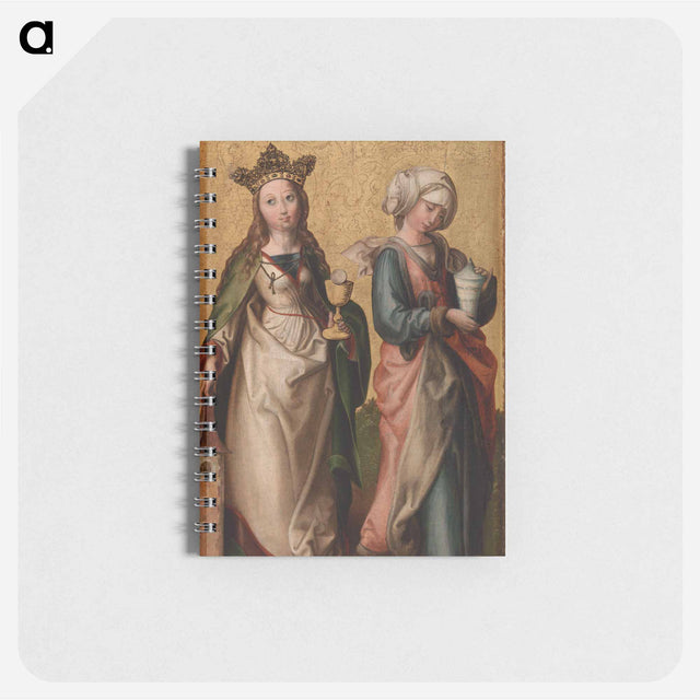 アートメモ帳-Saints Barbara and Mary Magdalene
 - バーンズ・コレクション Memo.