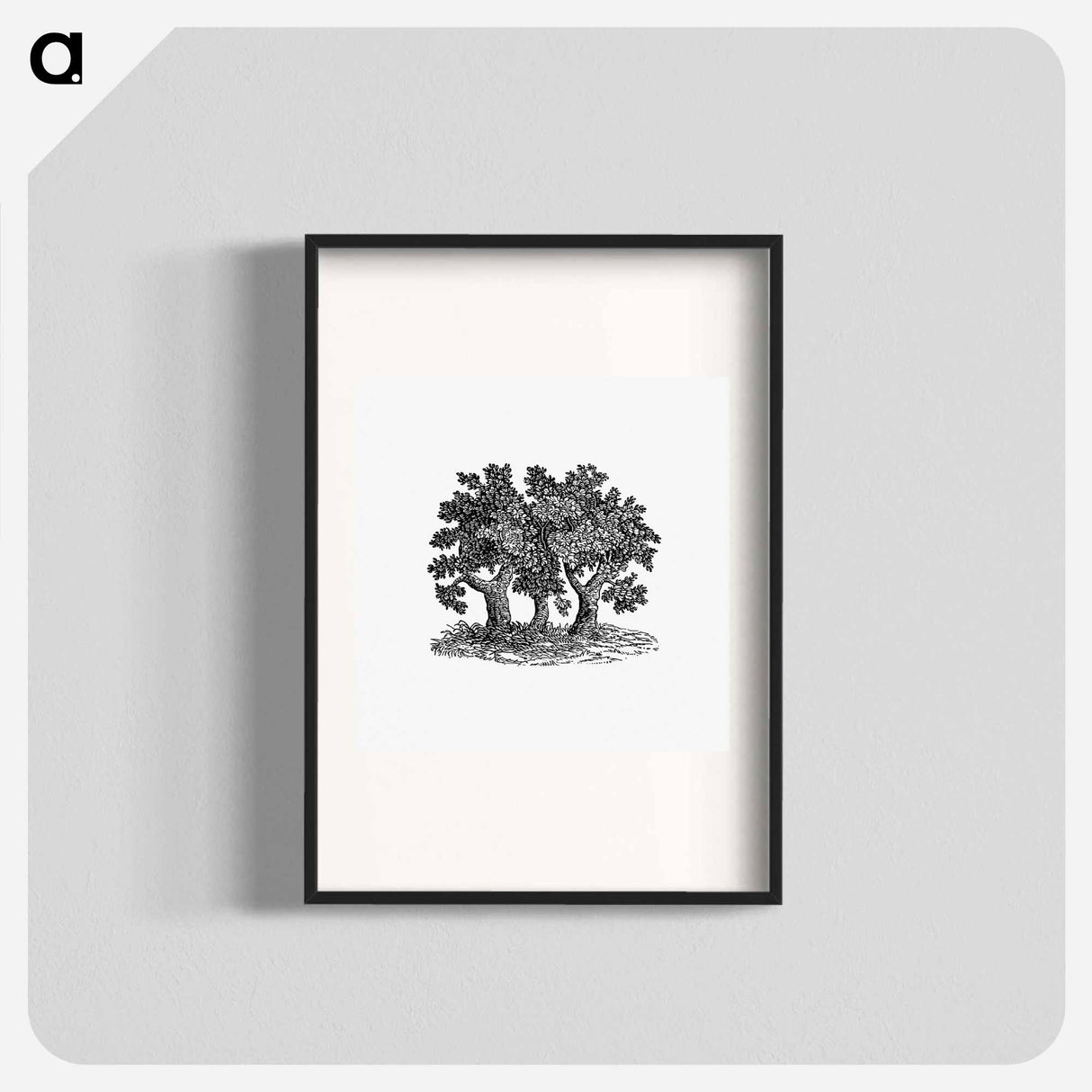 アートポスター-Victorian Tree Engraving
 - 大英図書館 Poster.