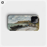 Sainte-Adresse - Claude Monet Phone Case.