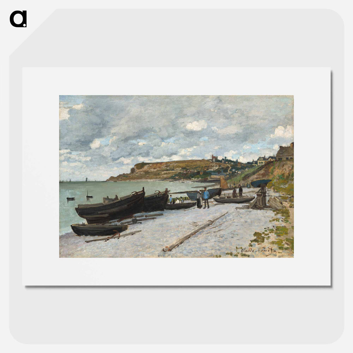 Sainte-Adresse - Claude Monet Poster.